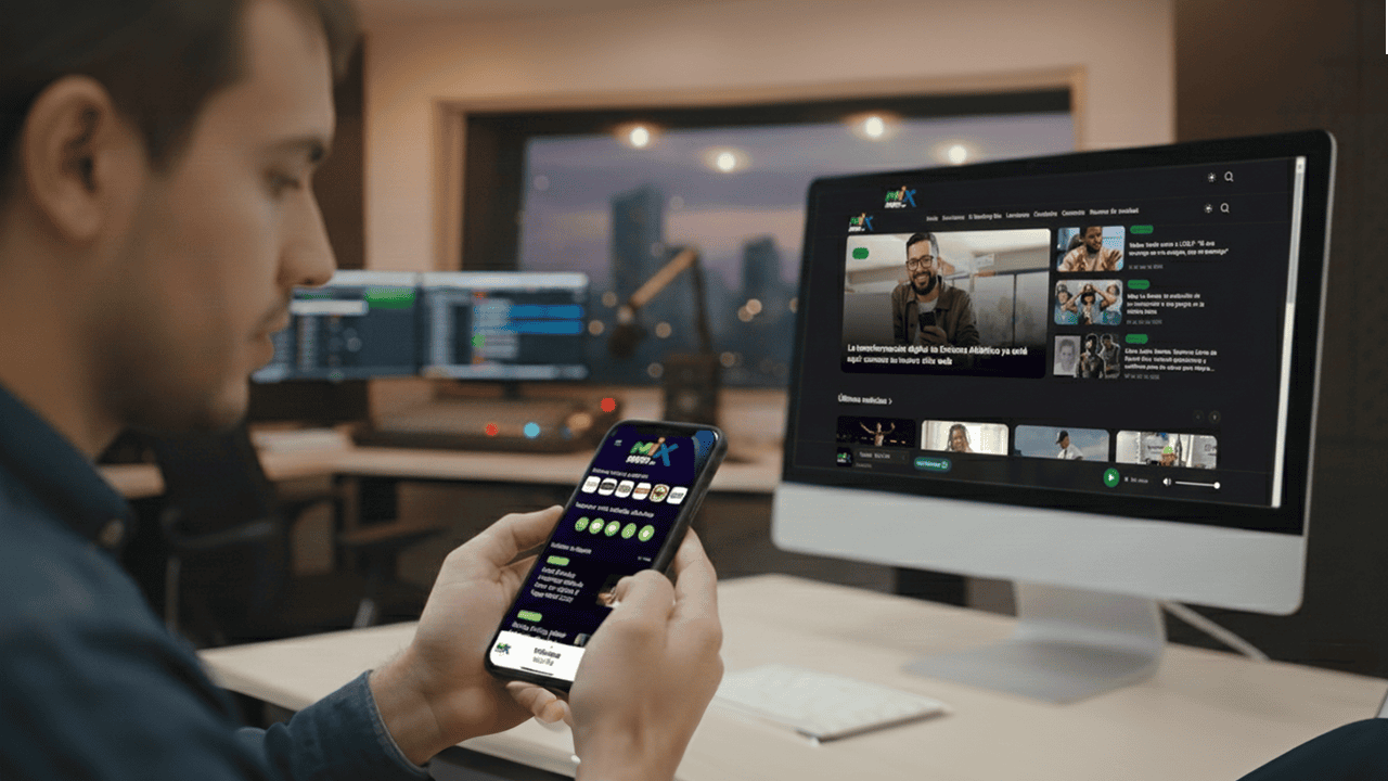 Aplicación MIX Radio Aplicación MIX Radio