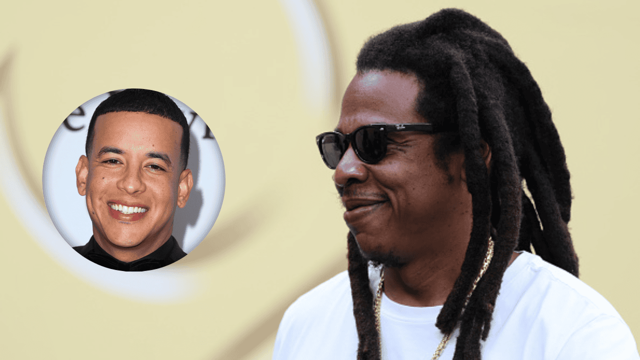 Izquierda: Daddy Yankee. Derecha: Jay Z