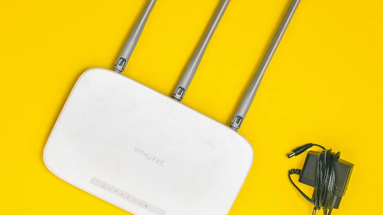 En la foto: Router de internet