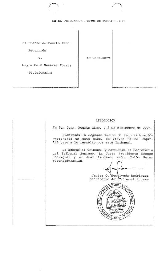 Resuelve Mayra Nervárez