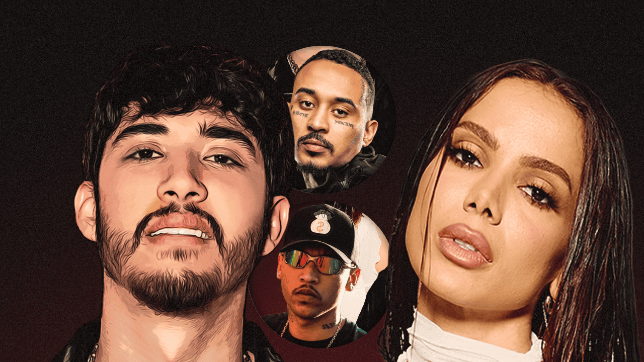 MC L da Vinte, MC Gury, Neton Vega y Anitta