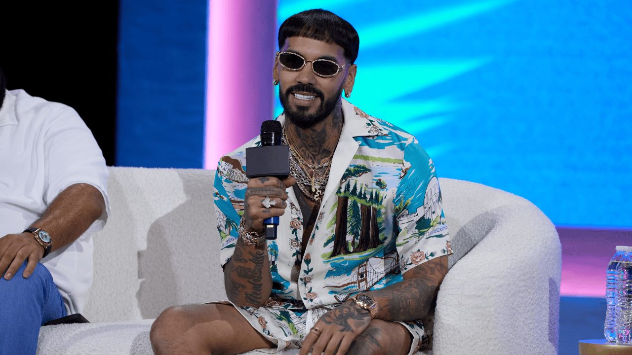 Anuel AA en el Billboard Latin Music Week 2025