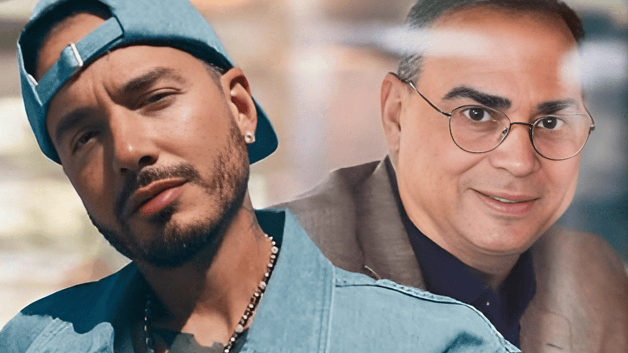 J Balvin y Gilberto Santa Rosa