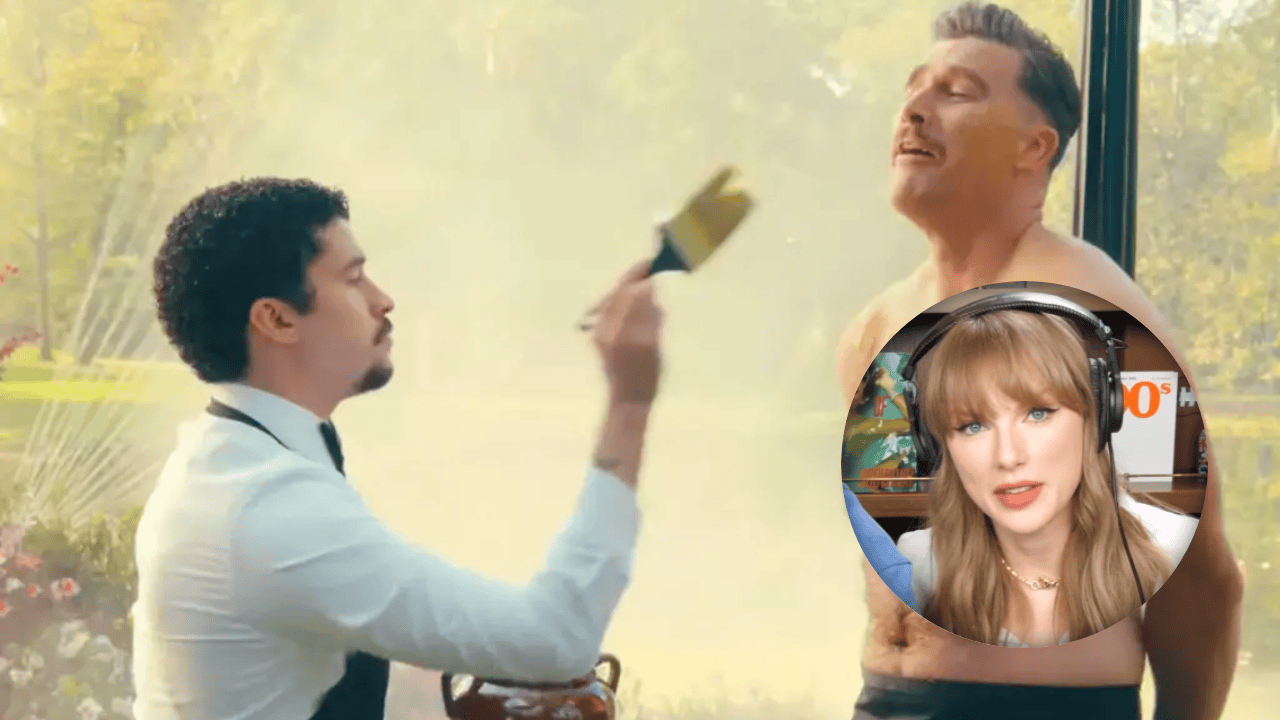 Bad Bunny y Travis Kelce en Happy Gilmore 2 / Taylor Swift