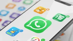 En la foto: Ilustración digital con el logo de WhatsApp