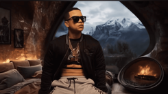 J Álvarez en el video de "Bailando así"